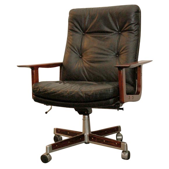 Rare Arne Vodder Office Chair